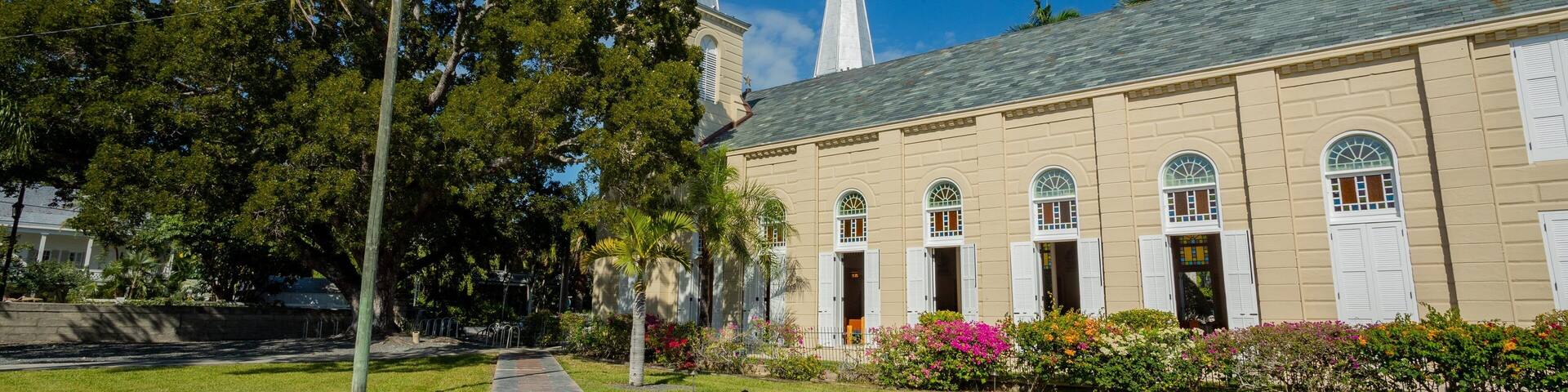 Saint Mary Star of the Sea which includes a church or cathedral