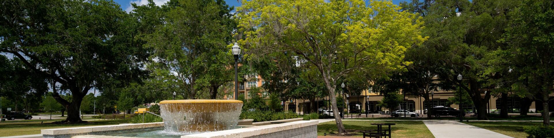 Independence Square Downtown Maitland, a suburb of Metro Orlando, Florida