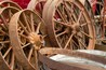 Flea Market Wagon Wheel
