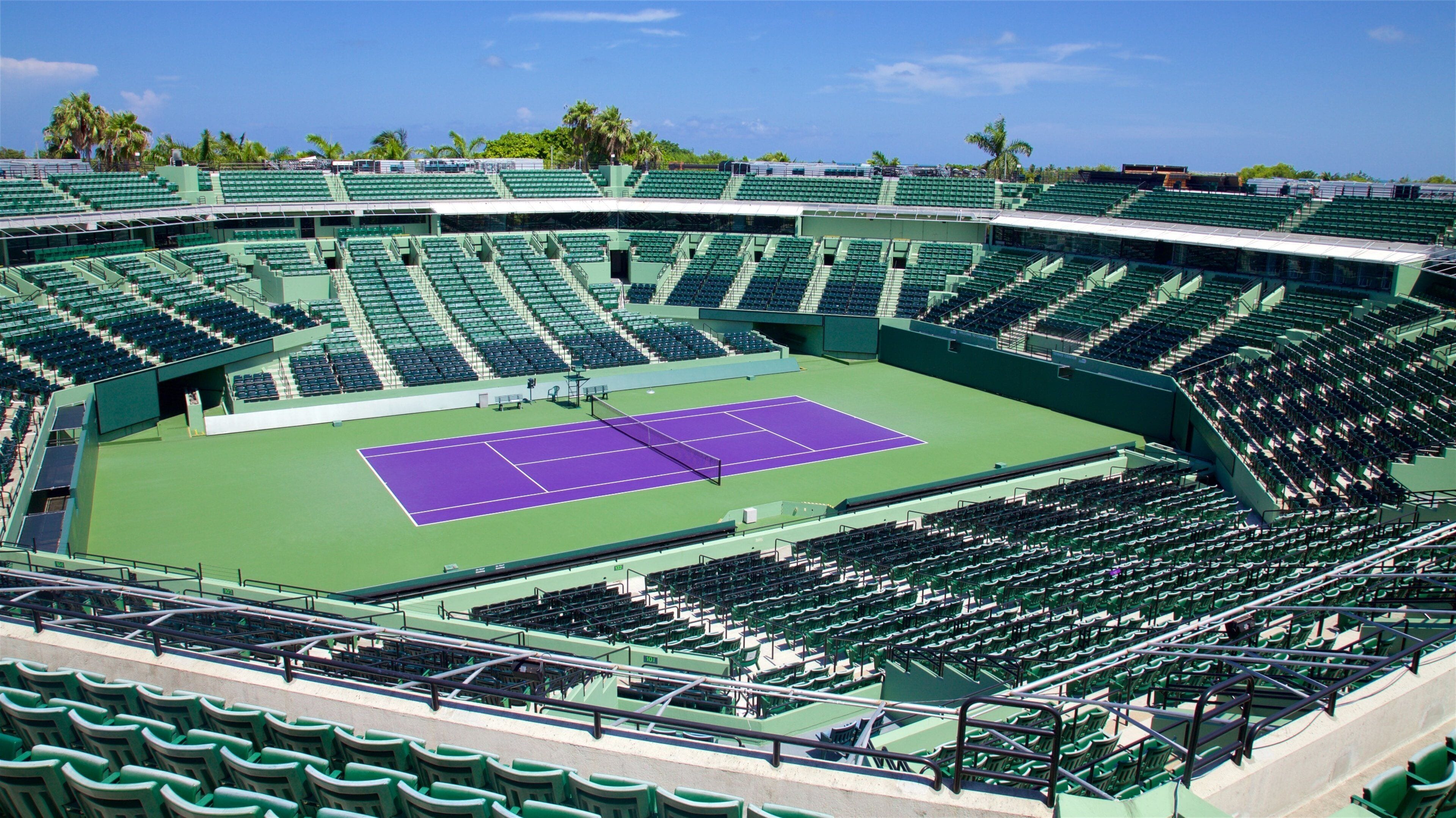 Miami showing a sporting event