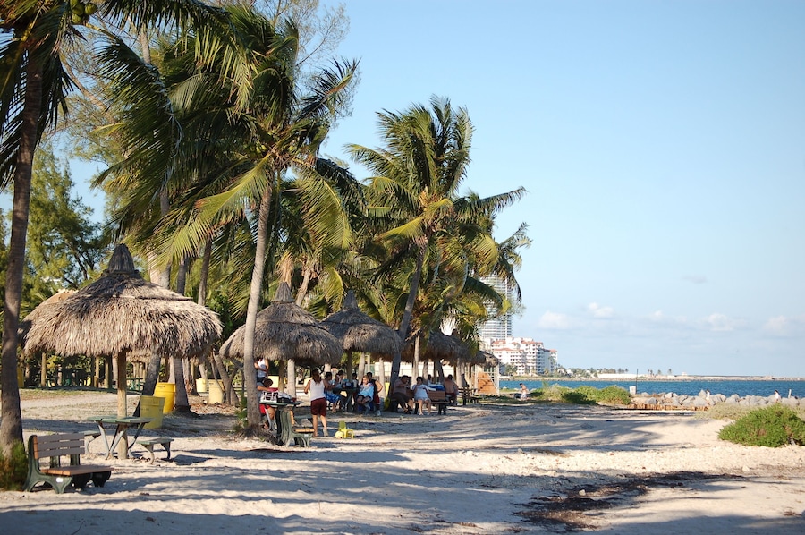 The Beach at Virginia Key