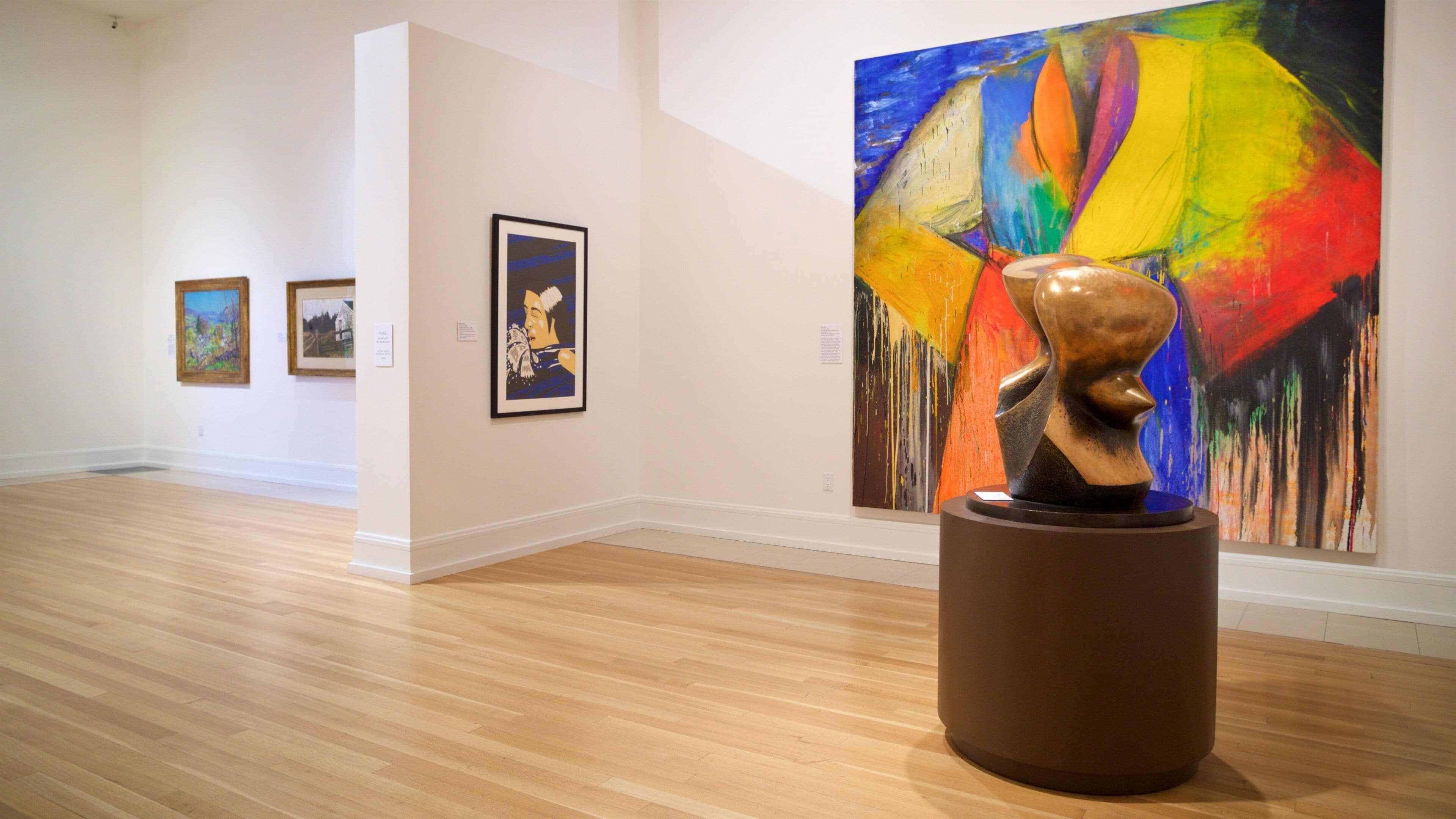 Vero Beach Museum of Art which includes interior views and art