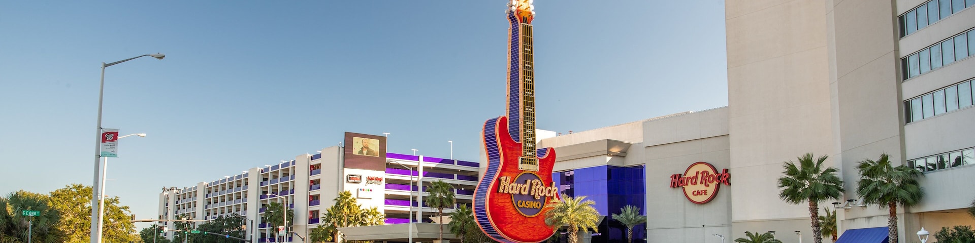 Hard Rock Casino Biloxi featuring signage