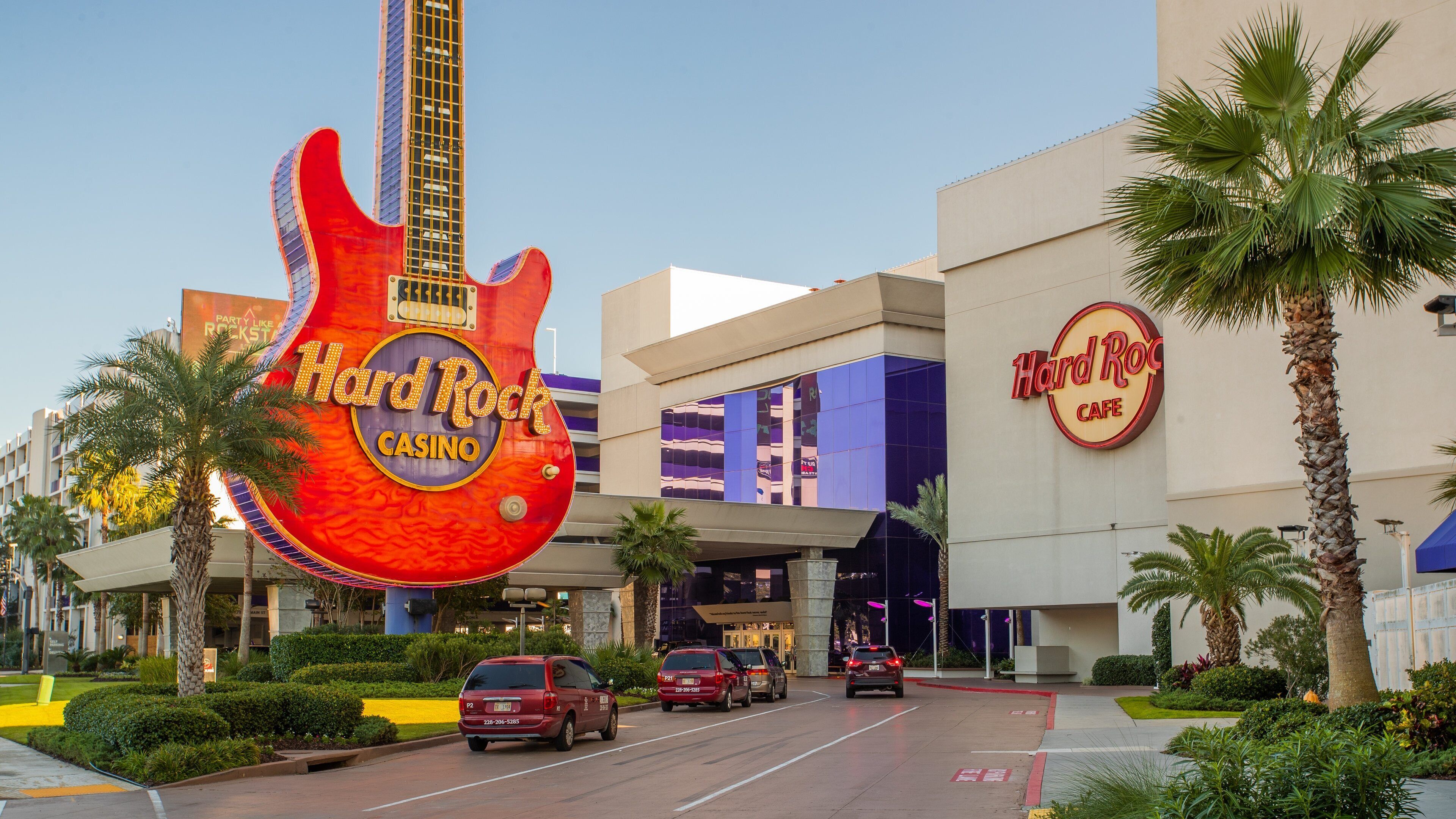 Hard Rock Casino Biloxi featuring signage