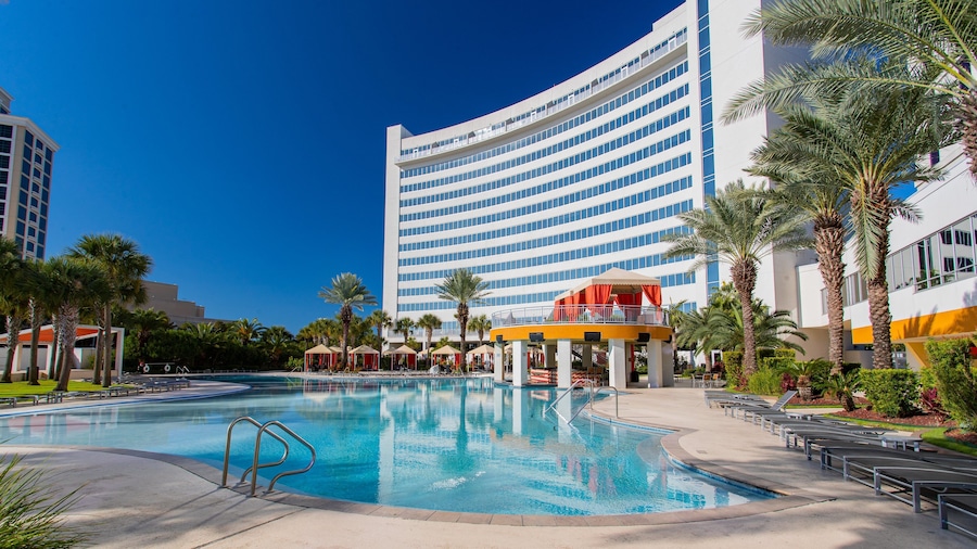 Hard Rock Casino Biloxi which includes a pool and a hotel