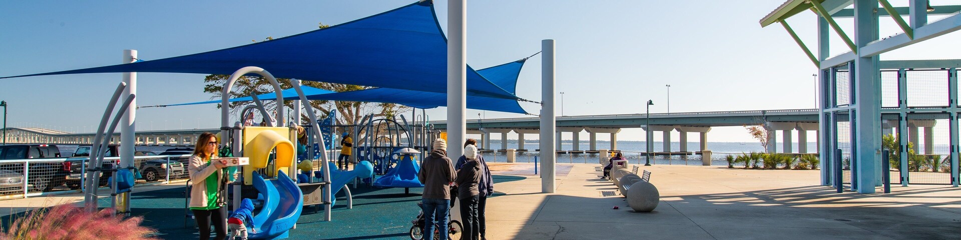 East Biloxi which includes a playground as well as a family