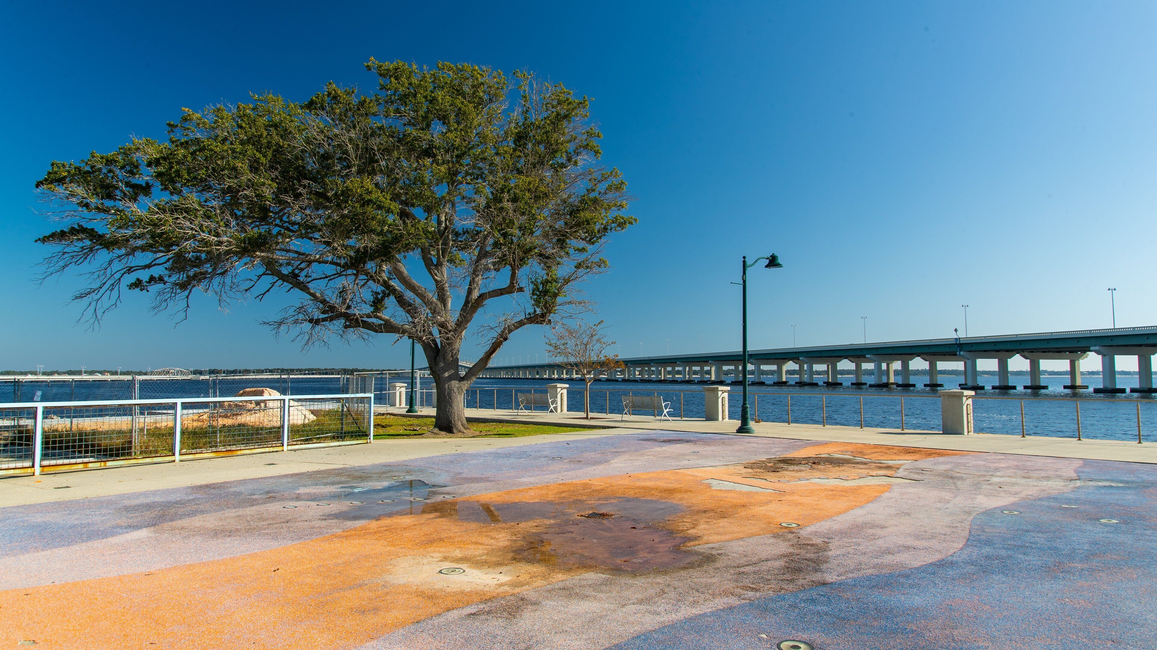 East Biloxi featuring a bridge