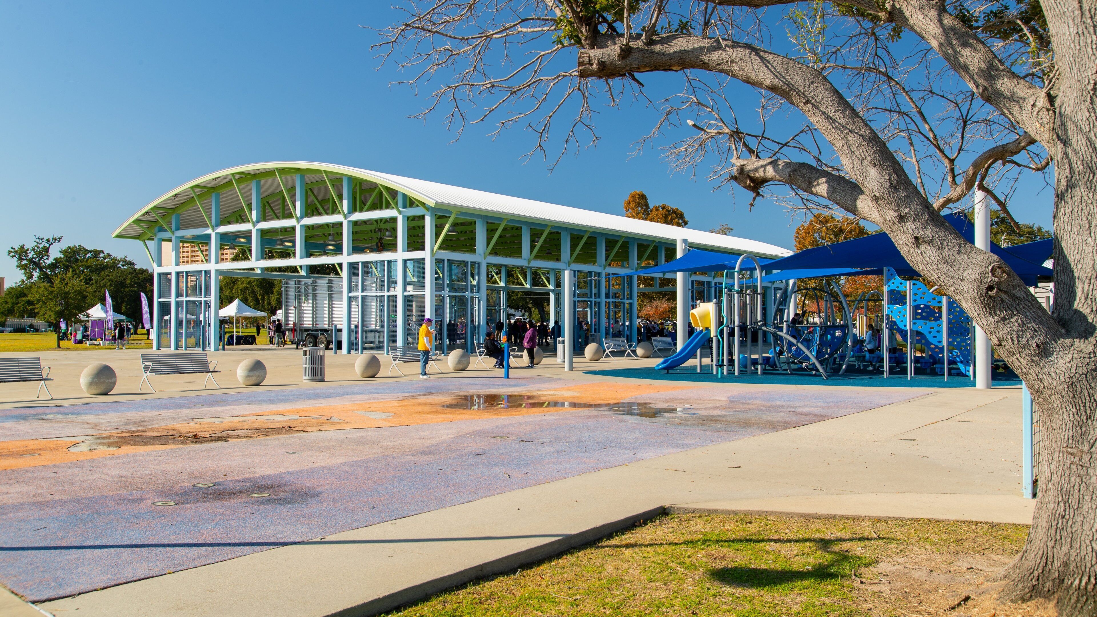 Point Cadet Plaza featuring a square or plaza