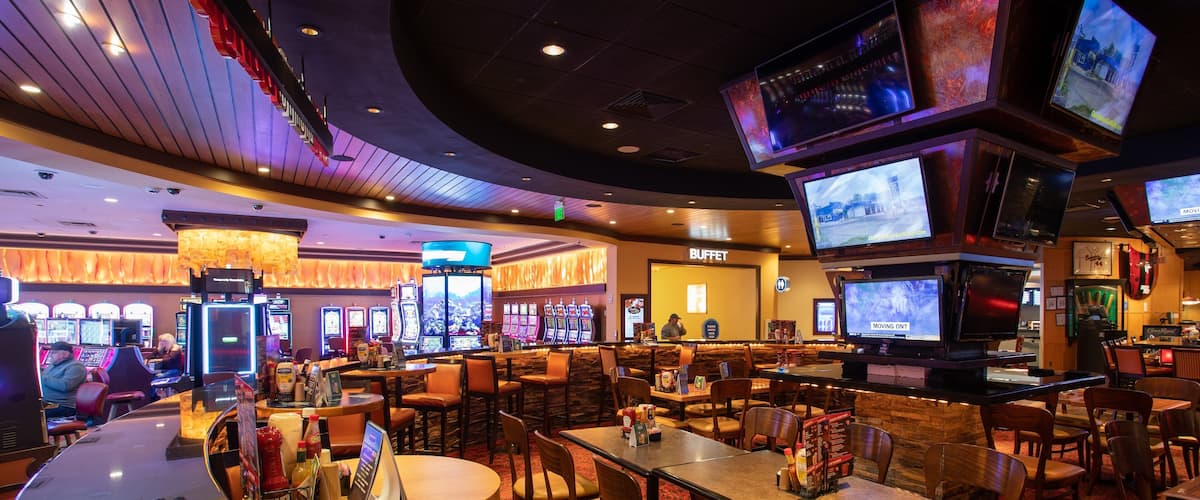 IP Casino which includes a bar and interior views