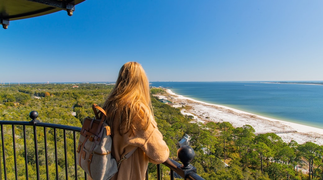Florida Panhandle featuring general coastal views and views as well as an individual femail