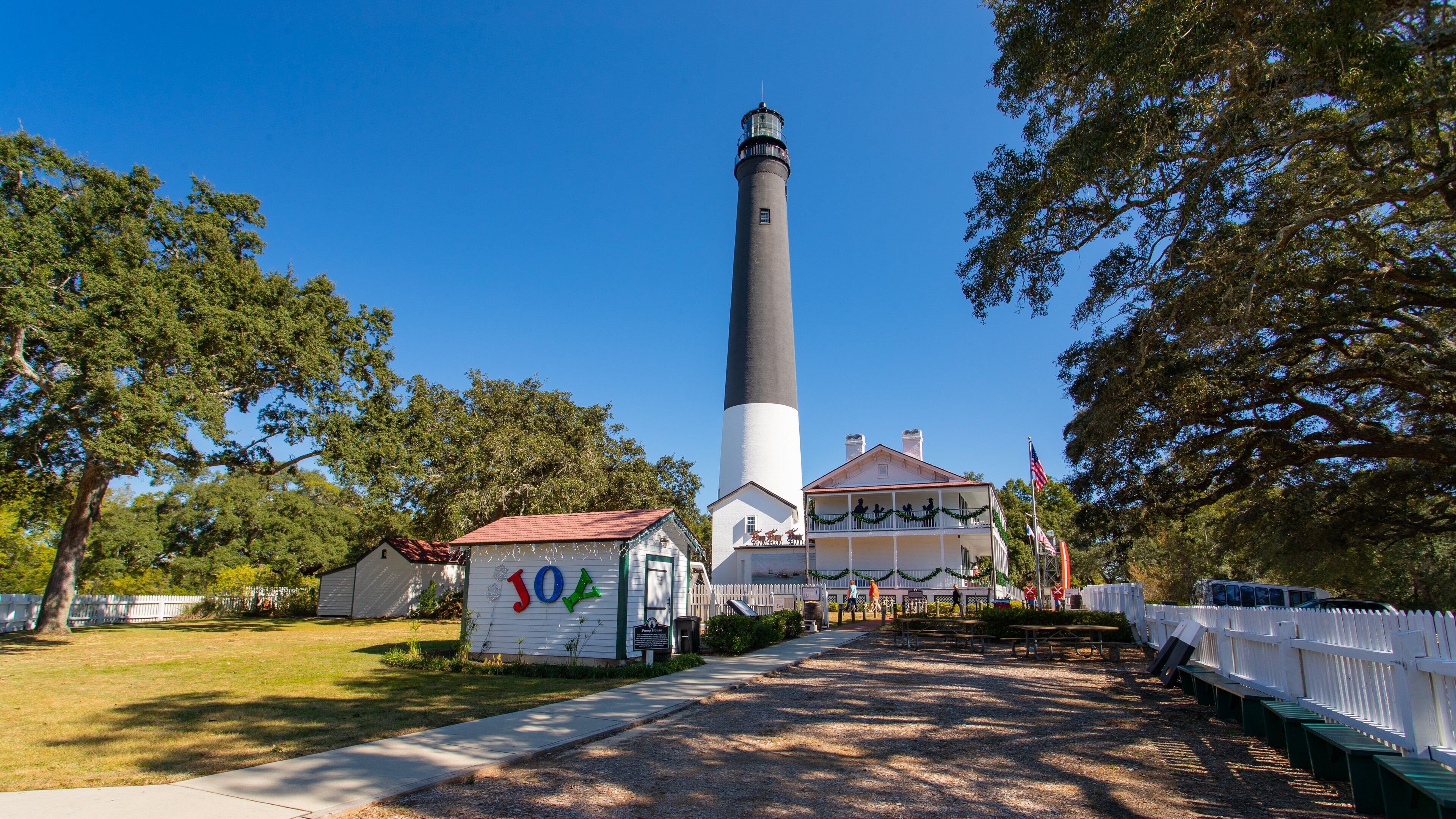Pensacola Lighthouse Museum which includes a lighthouse