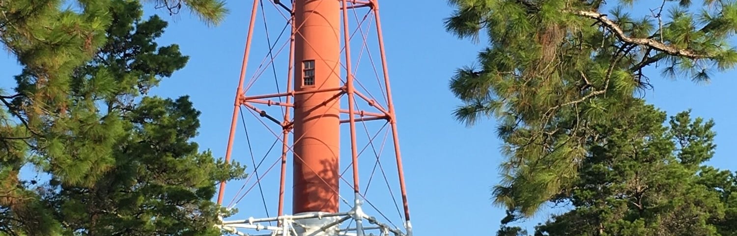 Stopped in the Panhandle at Crooked River Lighthouse at the end of our cross country trip to South Dakota, Wyoming, Montana, and Colorado.