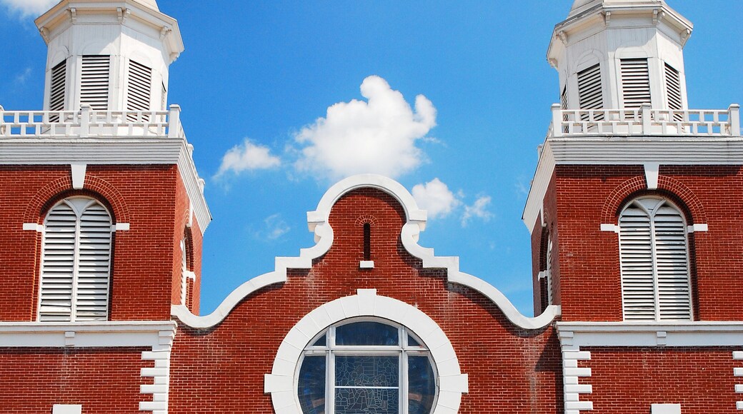 The Selma Alabama Brown Chapel AME Church was the starting point in the civil rights March on Montgomery lead by Martin Luther King Jr