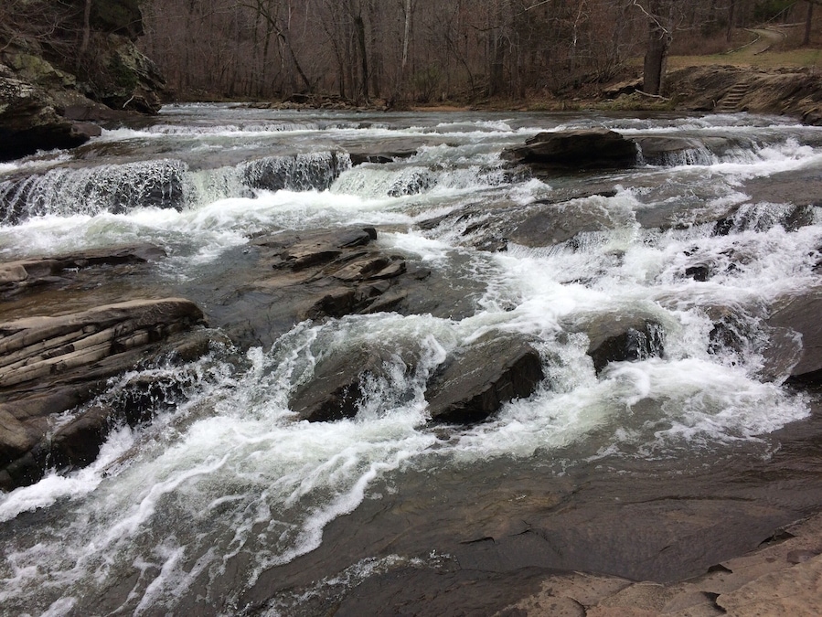 Neat place to hike or play with your canine buddy.