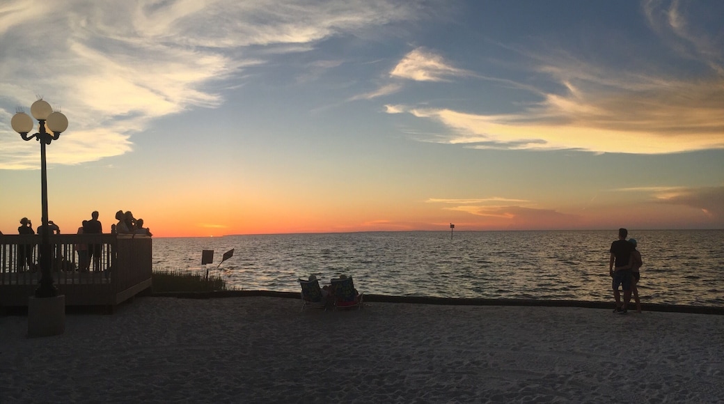 End of sunset Pine Island Beach