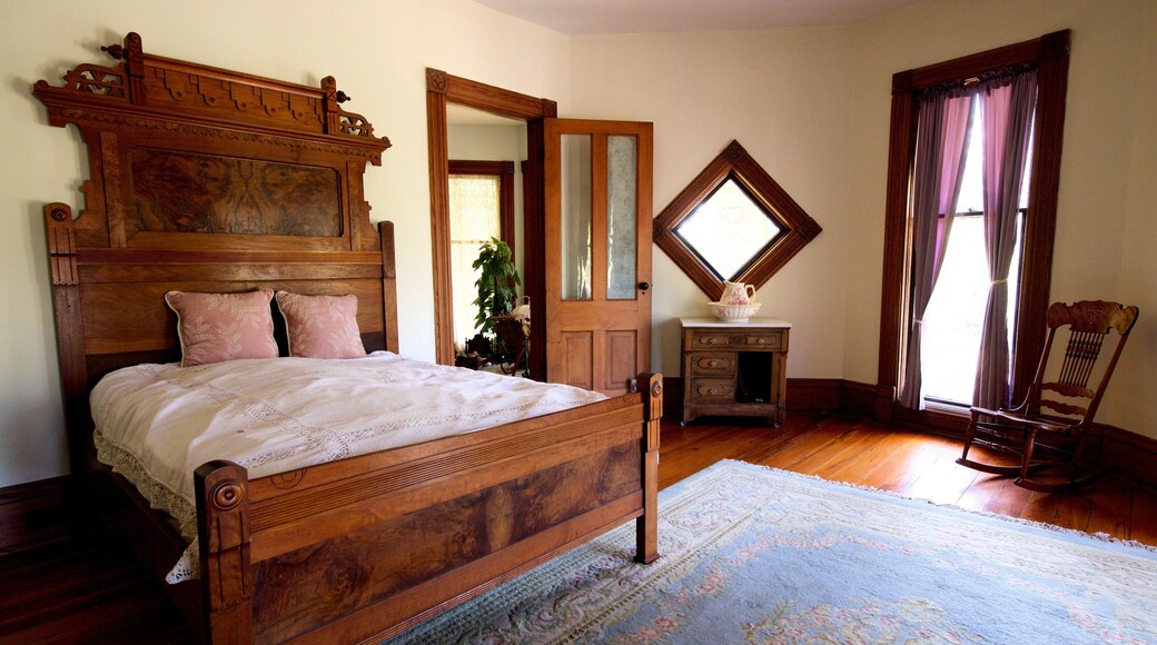 Lapham-Patterson House which includes a house and interior views