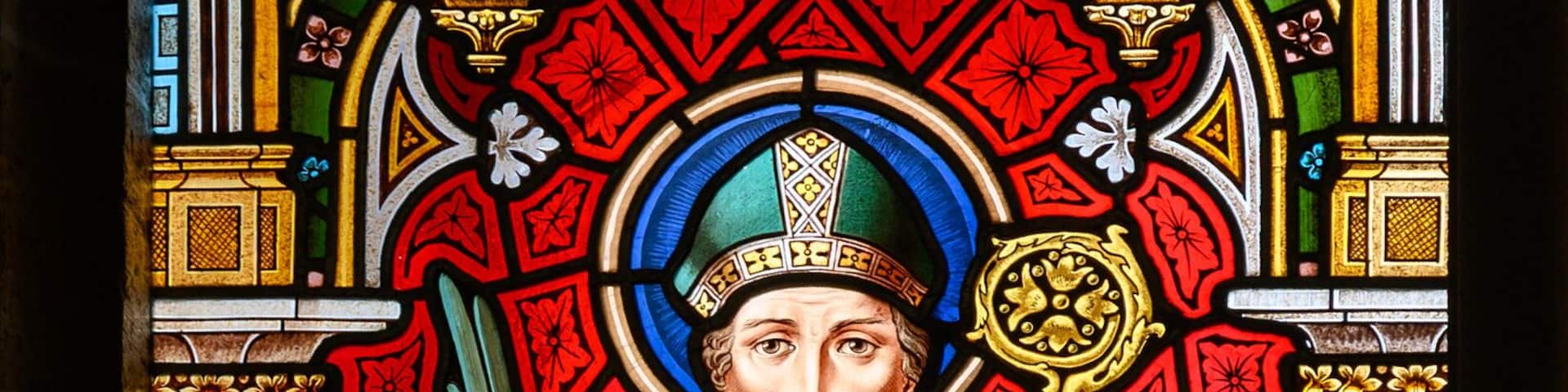 Saint Gerard of Csanád. The Cathedral of St Elizabeth (Dóm svätej Alžbety) in Košice, Slovakia.