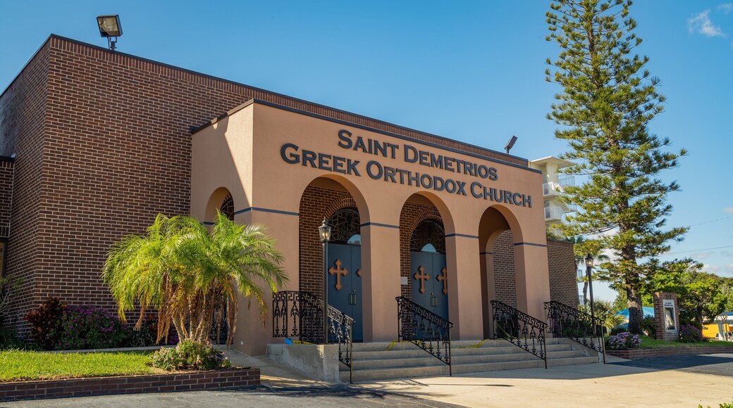 Saint Demetrios Church which includes signage and a church or cathedral