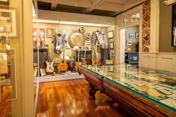 The Allman Brothers Band Museum at the Big House which includes interior views