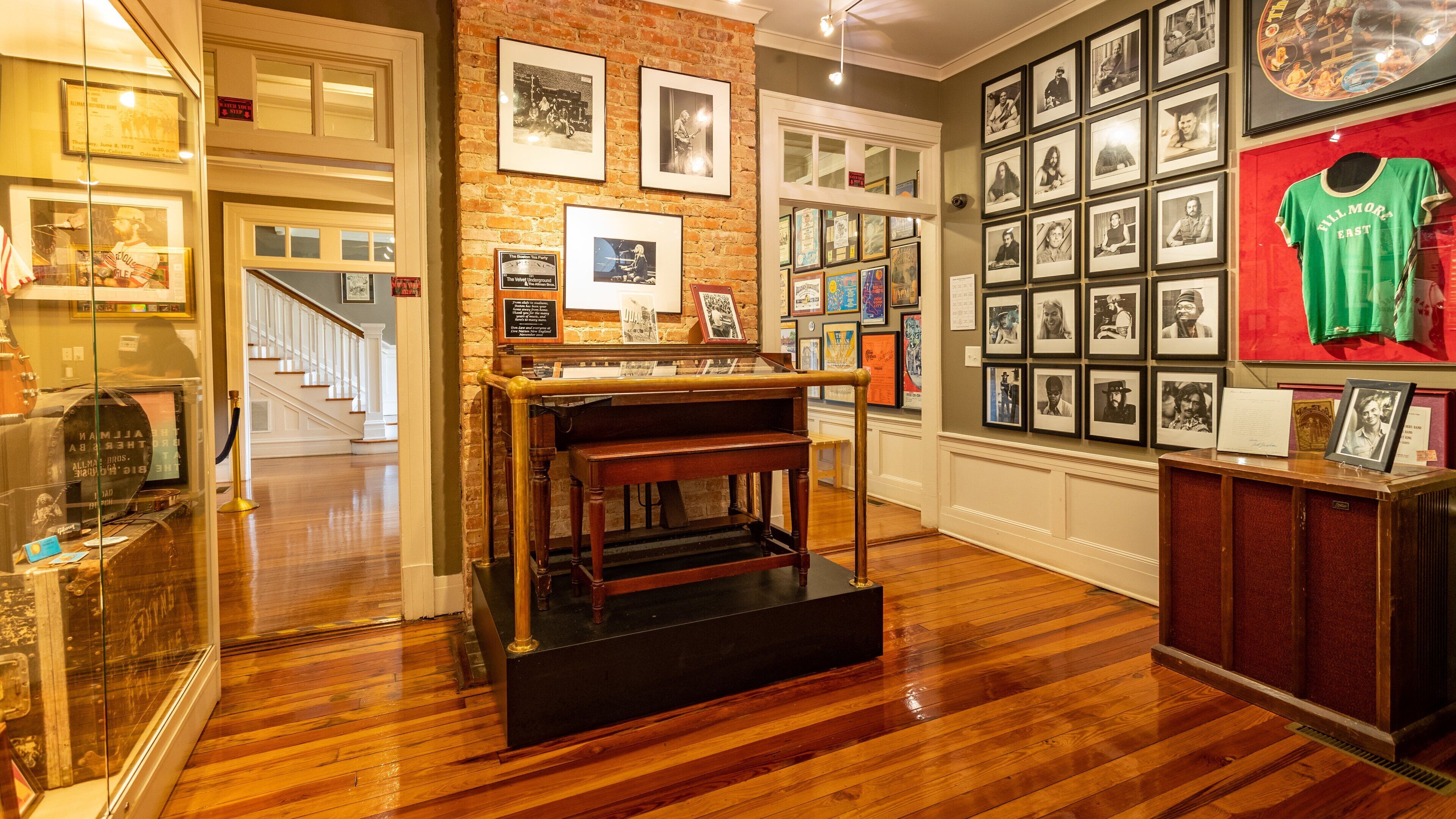 The Allman Brothers Band Museum at the Big House which includes interior views
