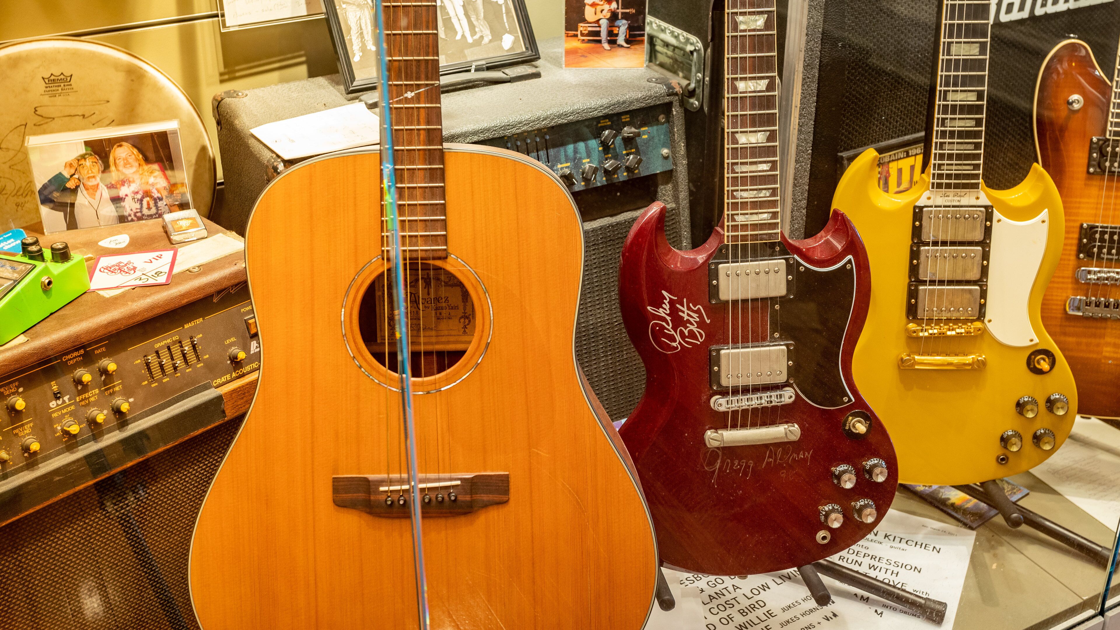 The Allman Brothers Band Museum at the Big House which includes interior views