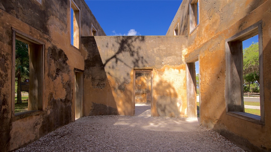 Horton House toont een ruïne en historisch erfgoed