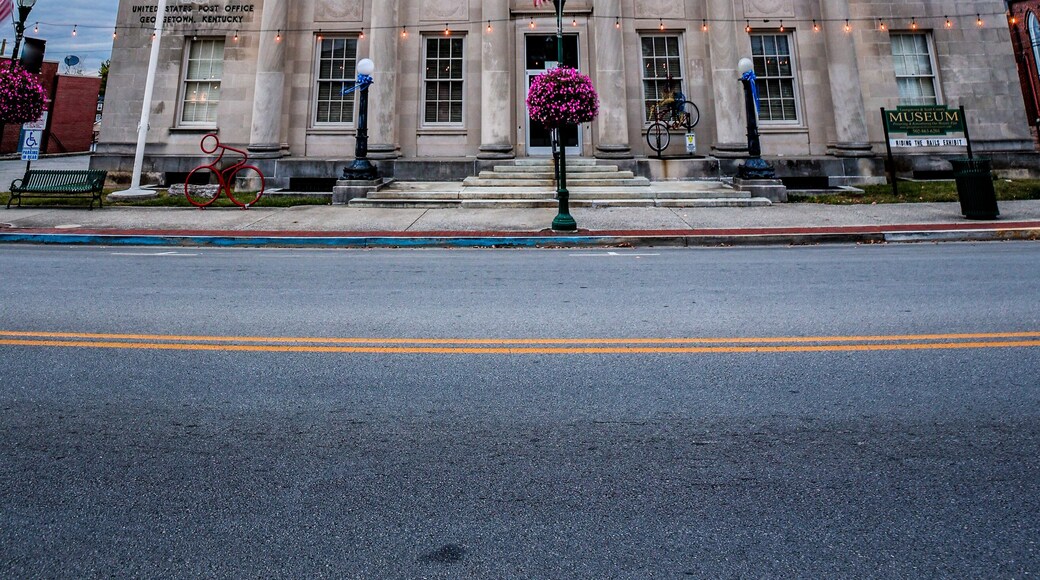 Facade of Scott county and Georgetown, KY museum