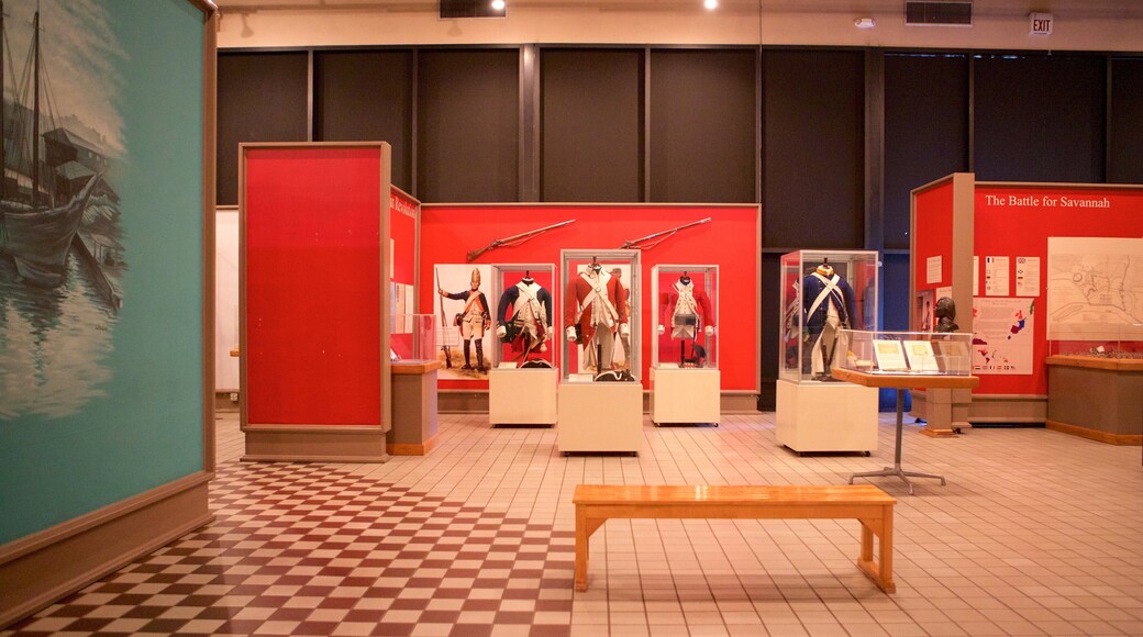 Savannah fasiliteter samt innendørs