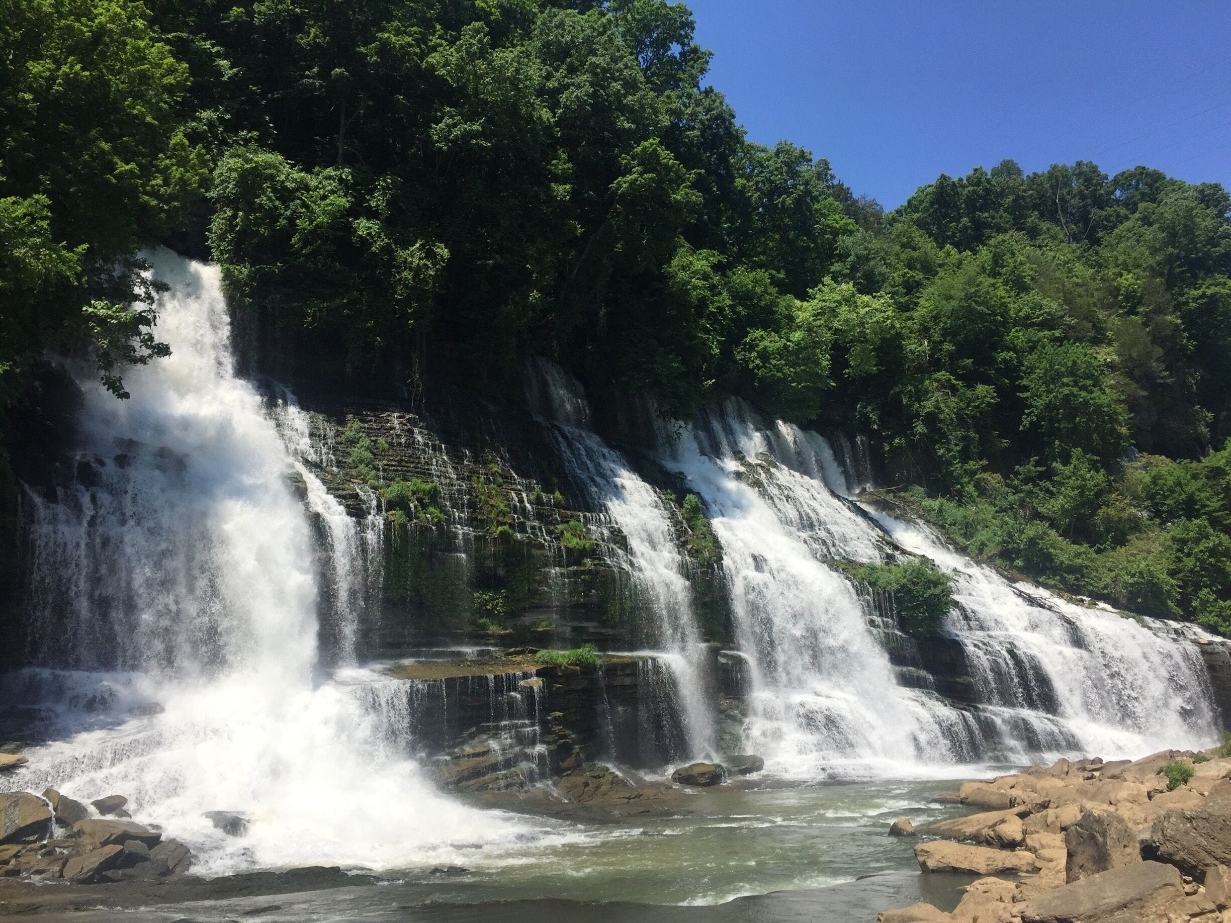 Twin Falls is such a beautiful place, and very accessible. Powerhouse Road will take you directly to the falls.