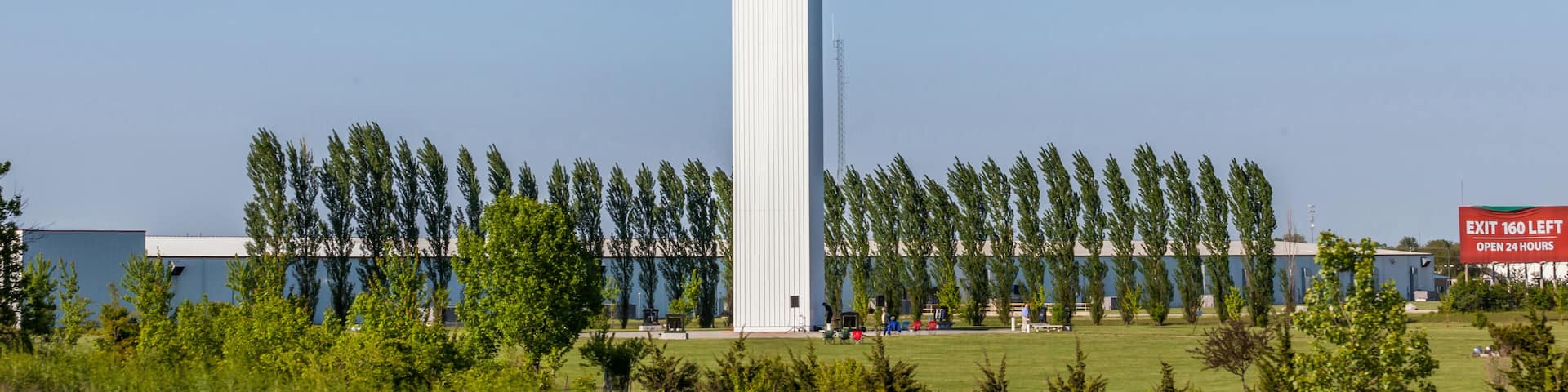 The cross at the crossroads in Effingham, Illinois.