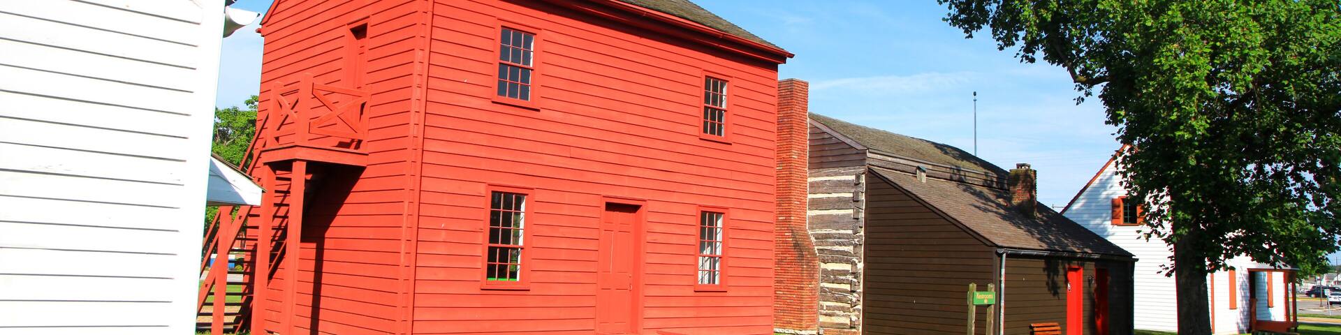 Harrison mansion historic site in Vincennes,Indiana