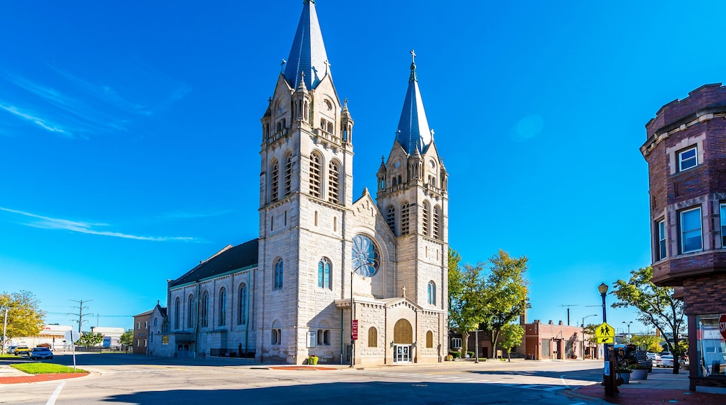 St Joseph Catholic Church İn Joliet Town Of Illinois