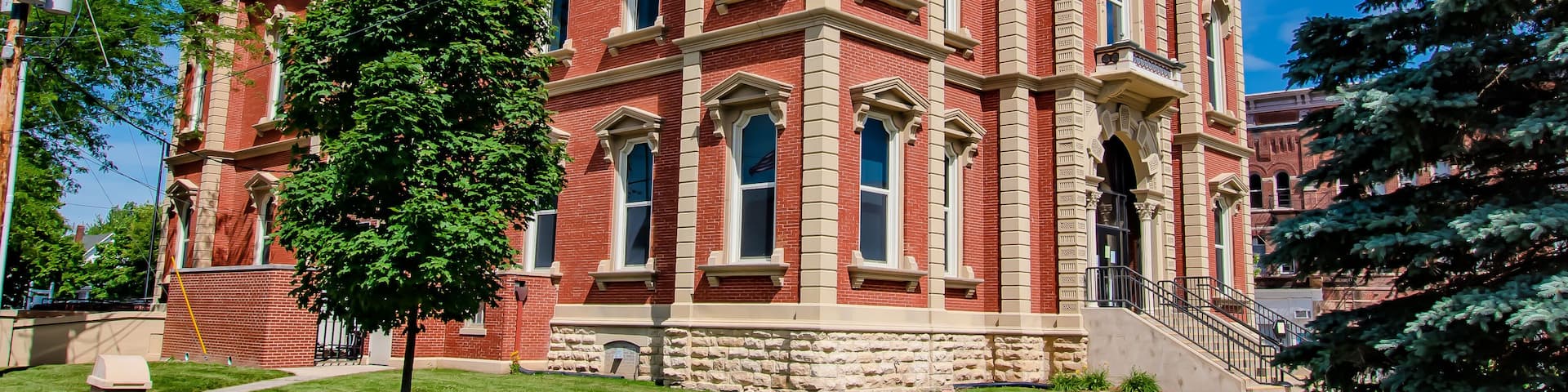 Adams County Courthouse in Decatur, Indiana.