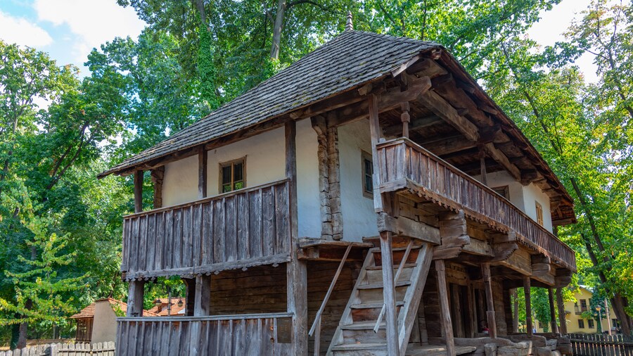 Dimitrie Gusti National Village Museum in Romanian capital Bucharest
