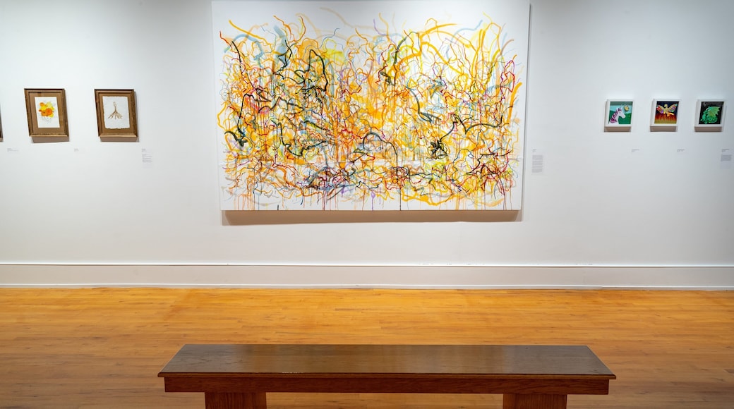 Ware-Lyndon House which includes interior views and art