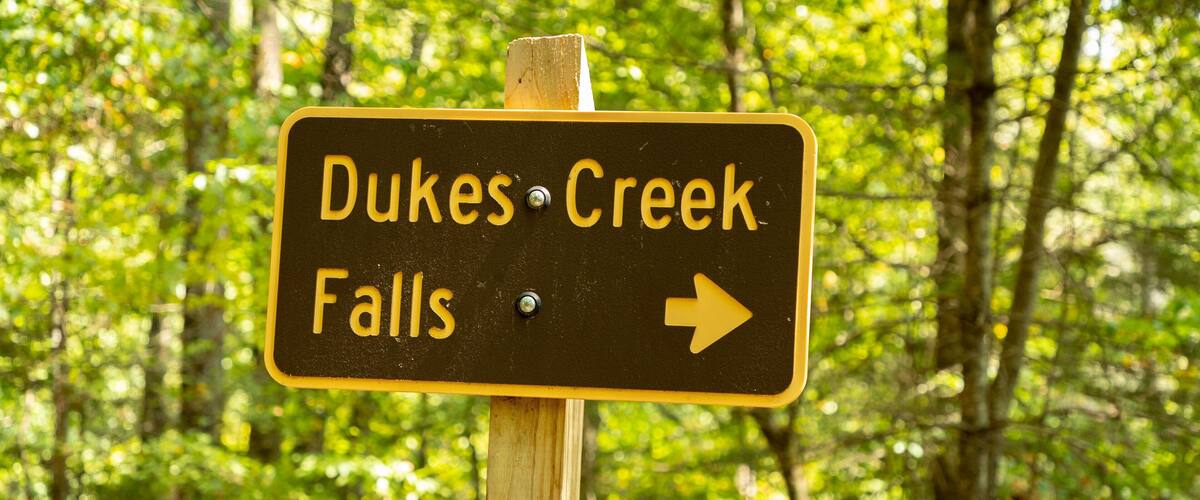 Dukes Creek Falls Trail