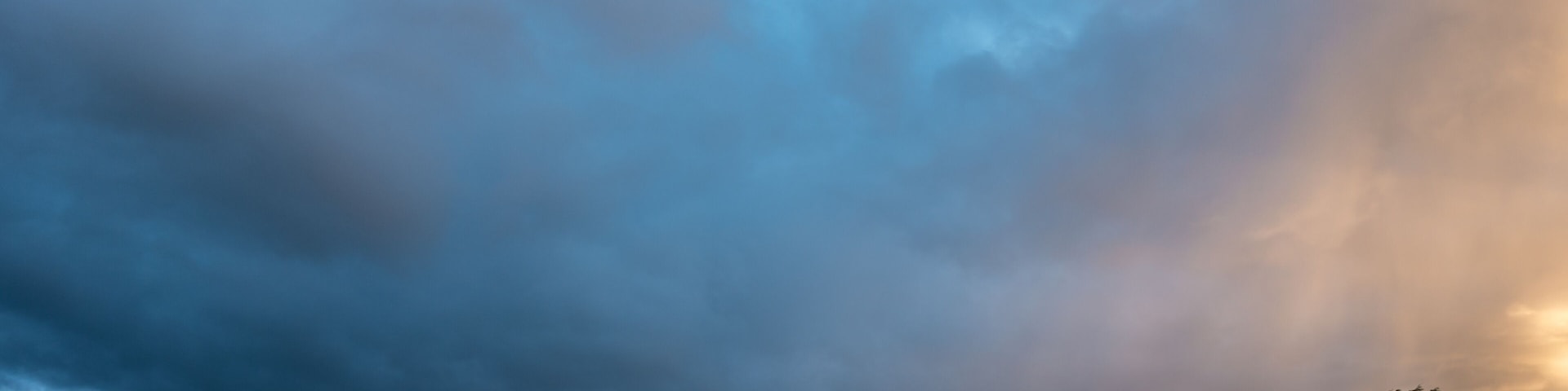 Sunset over Spey Valley Golf and Country Club