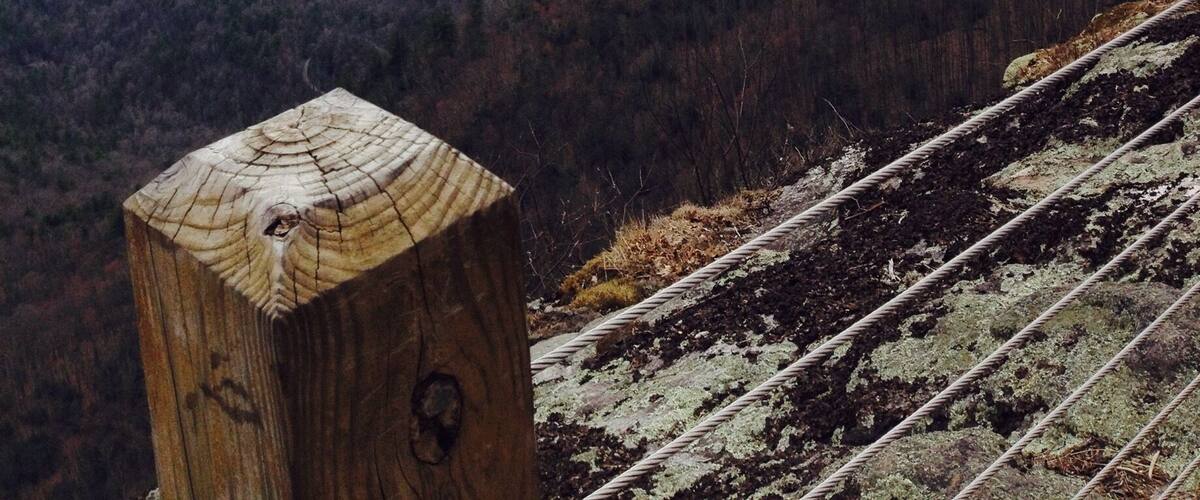View from Whiteside Mountain in late fall