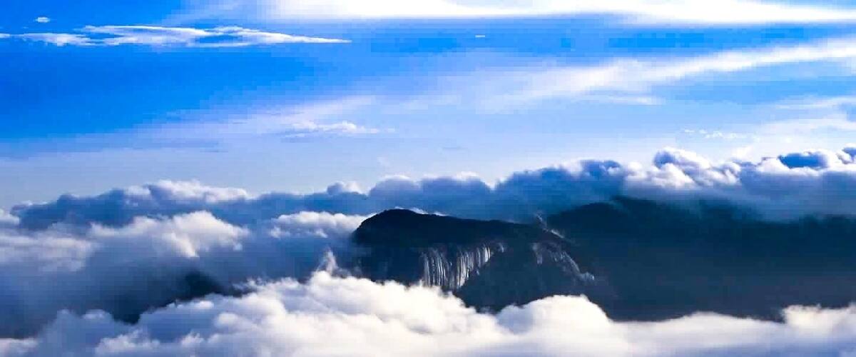 The view from Caesars Head after a storm