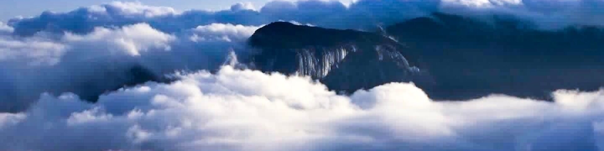 The view from Caesars Head after a storm