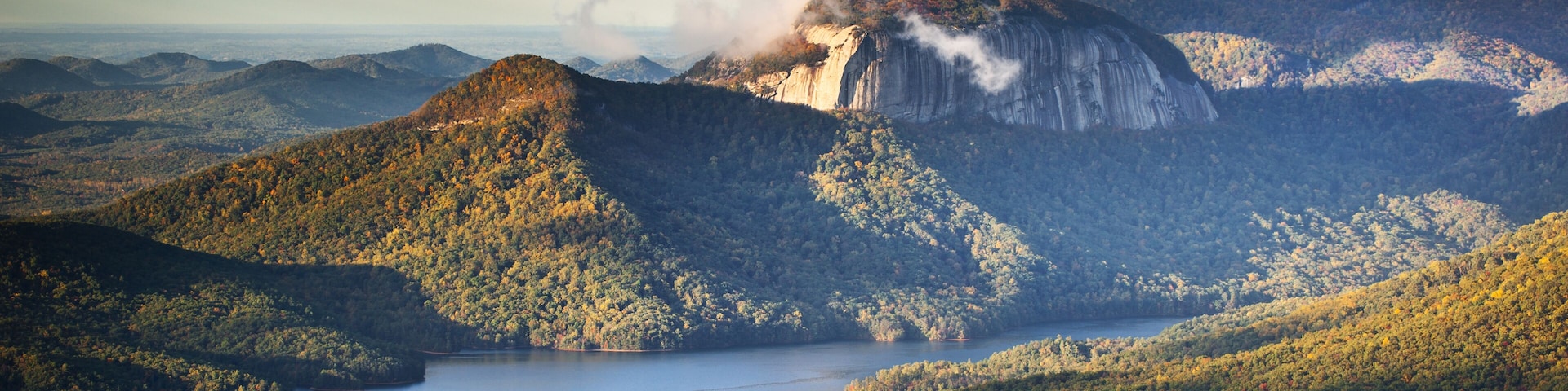 Table Rock State Park South Carolina Blue Ridge Mountains Landscape sunrise morning scenic photography