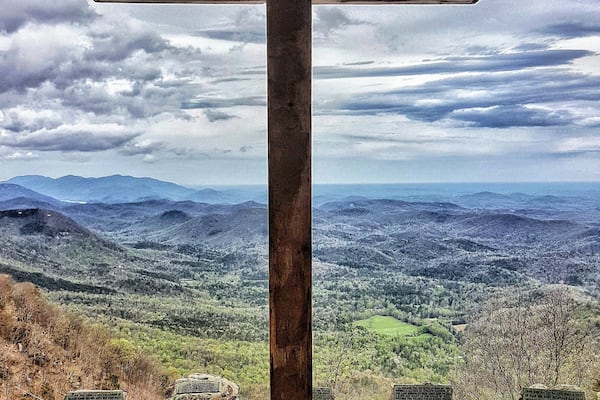 At the foot of the Cross lies my peace...
A popular place for weddings in the small open-sided chapel atop the mountain at the YMCA camp. To sit in the pews and look out on the world is a great side of peace.
#cross #peace #mountains #SC #relaxing #beautifulday #outdoors #traveljunkie #ktphoenixphotography