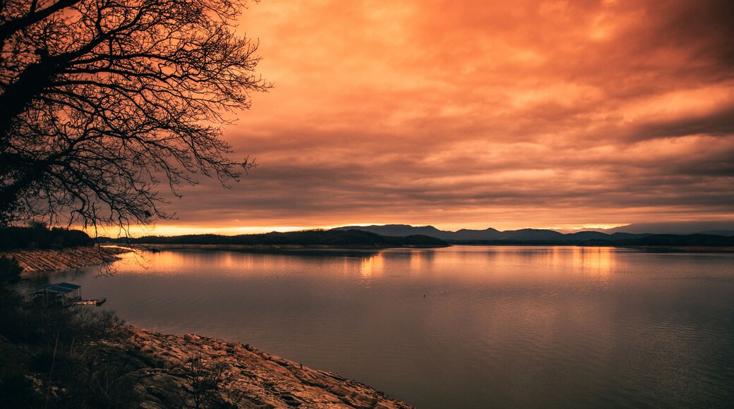 Sunset at Douglas Lake, TN