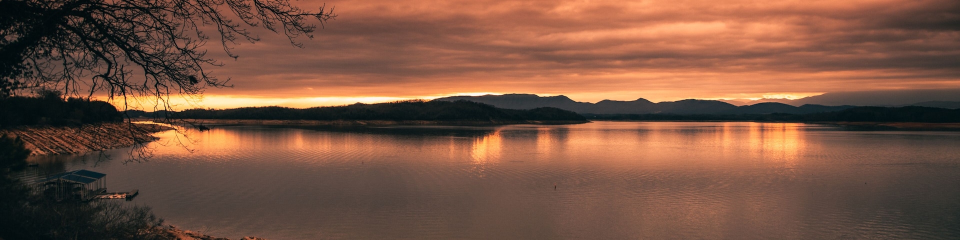 Sunset at Douglas Lake, TN