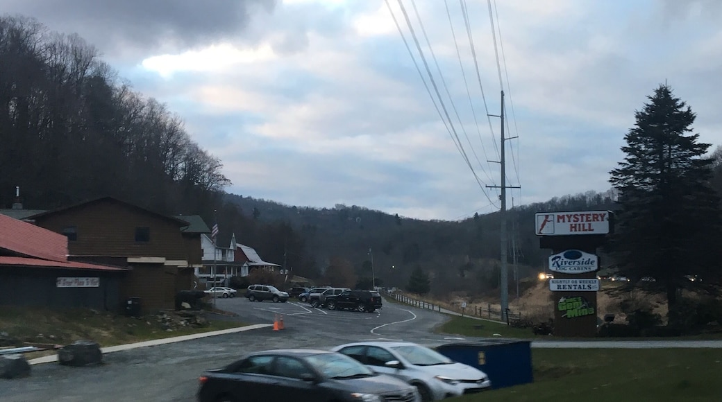 #appalachianechoes This picture is of the Mystery Hill sign in Boone. I took this picture because it reminds me of the time my parents brought me to Boone for a short vacation. We visited Mystery Hill and it is something I think about when describing this region. It is a picture that I feel many people from the region have in their minds from a previous visit or an outsider may feel for a similar place from their hometown. I chose to only take a picture of the sign because it is more direct than a picture of the Mystery Hill building.
