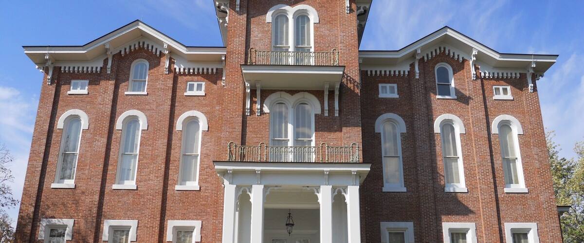 The White Hall Estate, home of Cassius Clay in Richmond, KY.  A beautiful home to stop and tour while traveling through Kentucky.