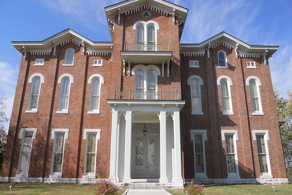 The White Hall Estate, home of Cassius Clay in Richmond, KY. A beautiful home to stop and tour while traveling through Kentucky.