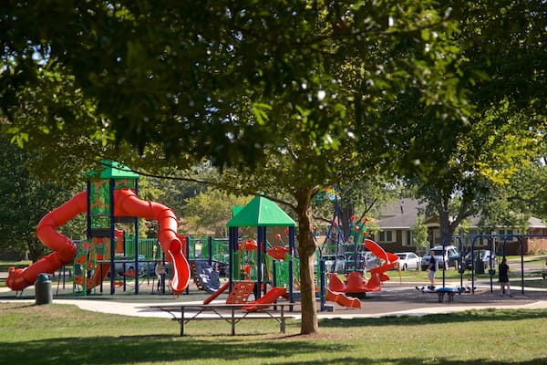 Hessel Park featuring a playground