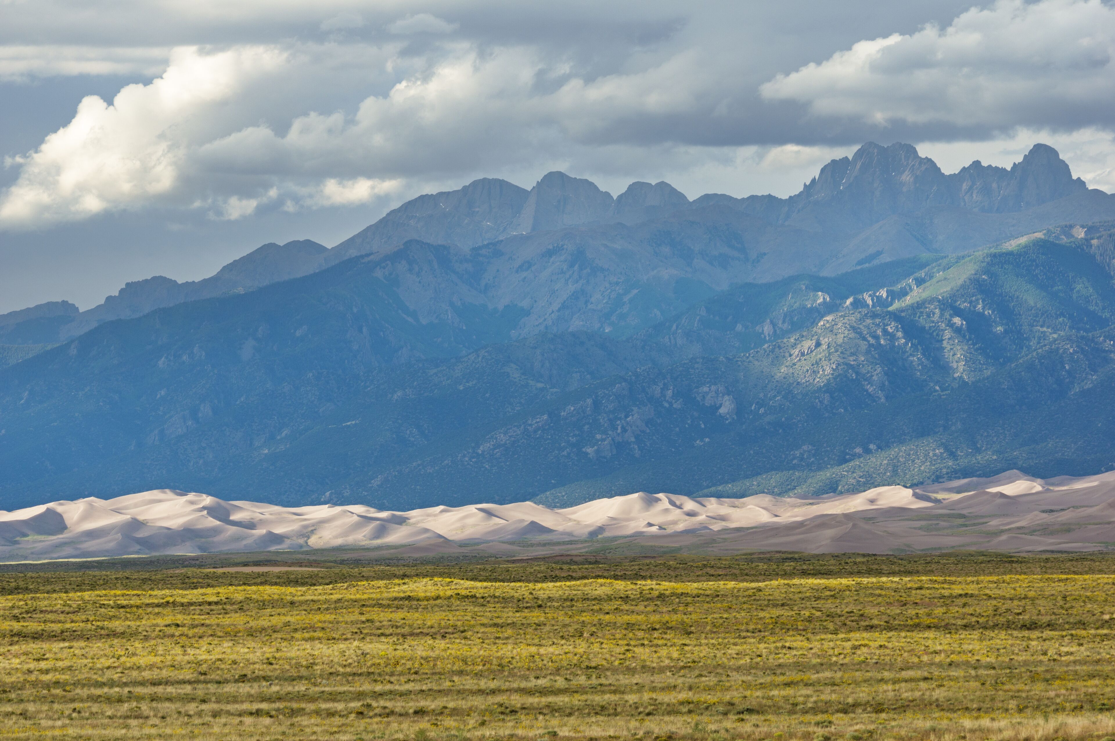 Mountains Above Great Sand Dunes