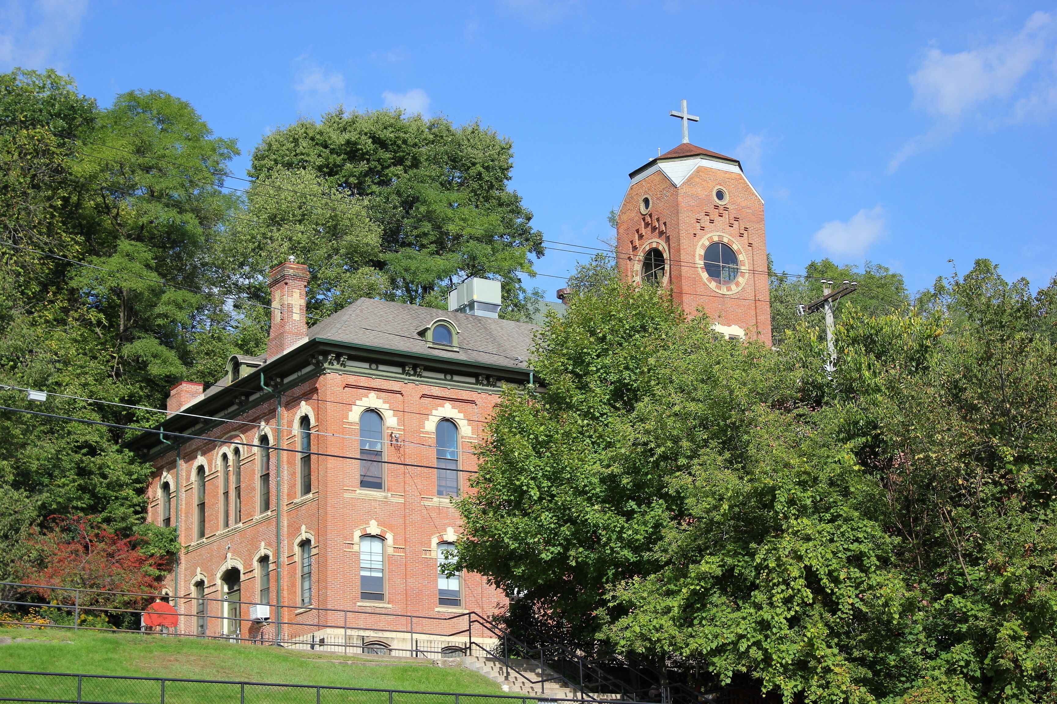 USA: Historisches Gebäude in Galena, Illinois